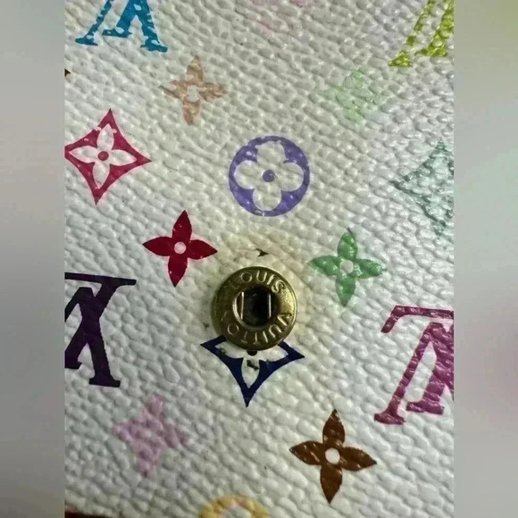 Louis Vuitton Monogram Multicolor Porte Tresor International Wallet/ - Picture 9 of 14